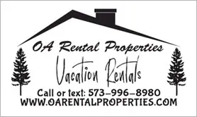 A rental properties vacation rentals logo